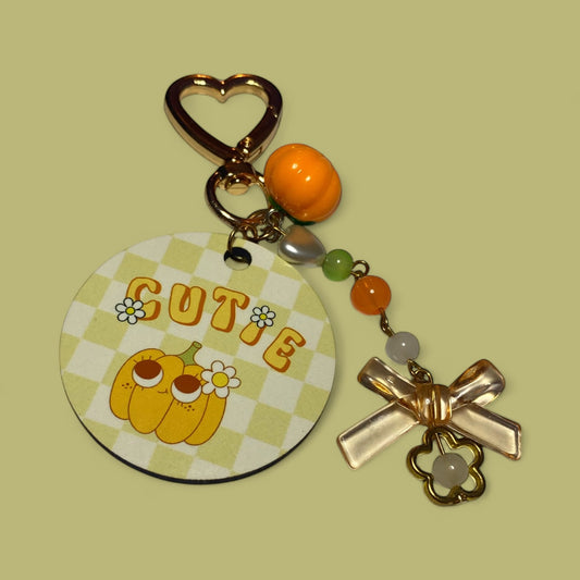 Pumpkin Cutie Cream Keychain