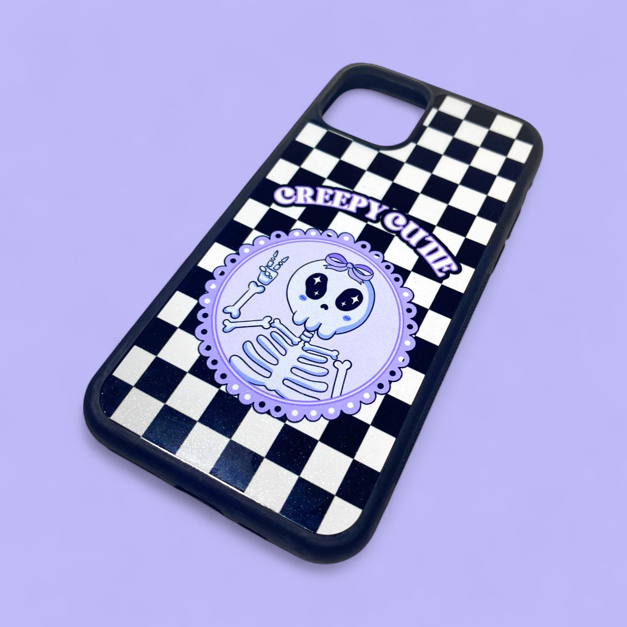 Creepy Cutie White Phone Case