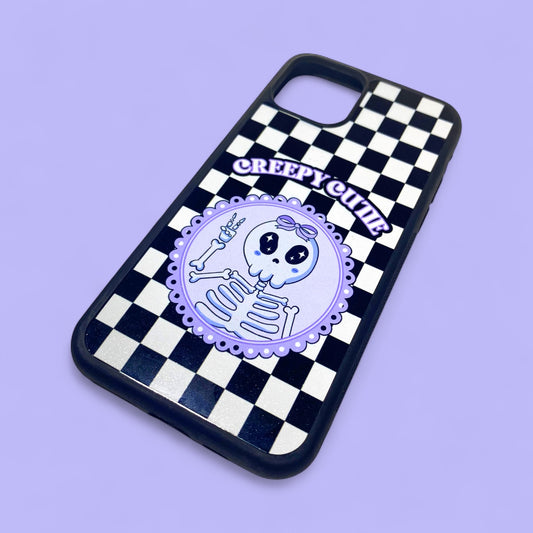 Creepy Cutie White Phone Case