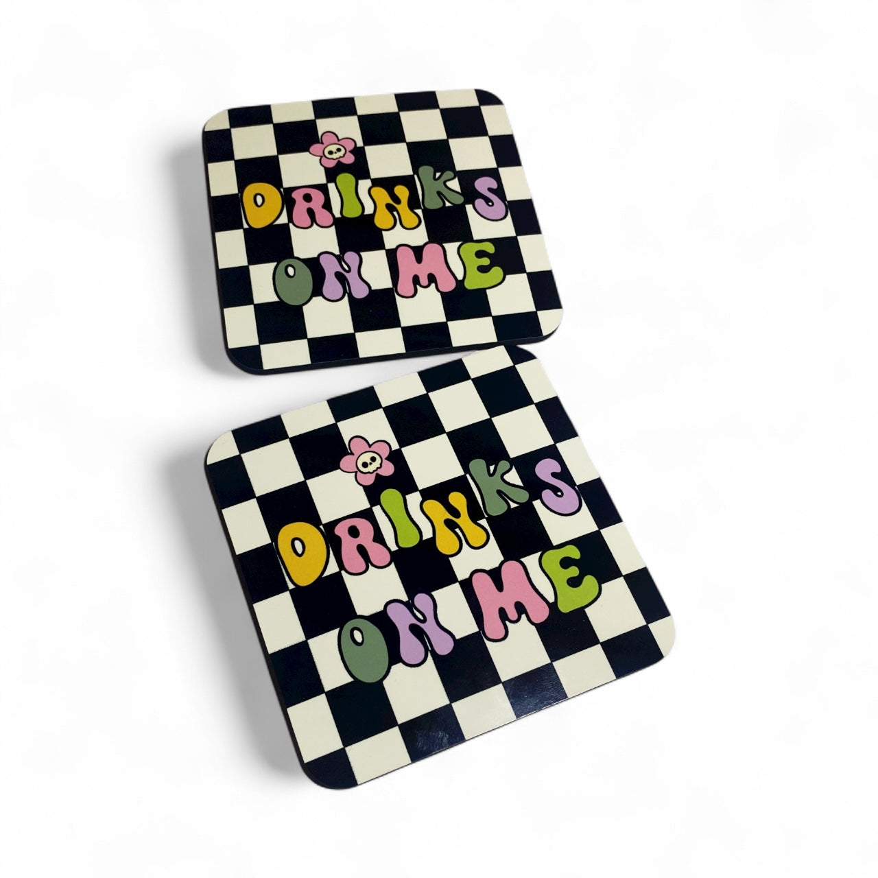 Drinks On Me Coaster Set