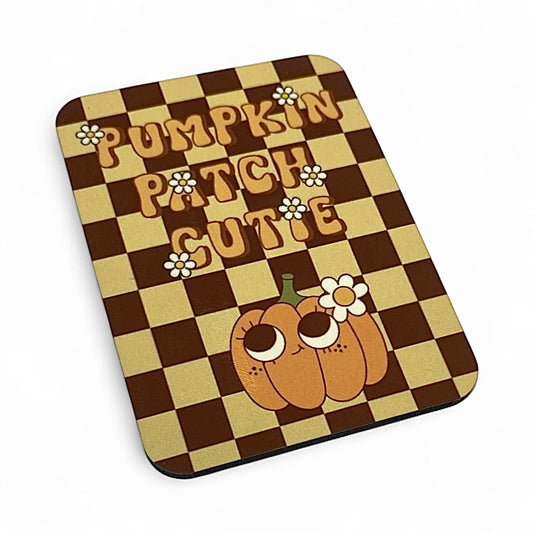 Pumpkin Patch Cutie Brown Magnet