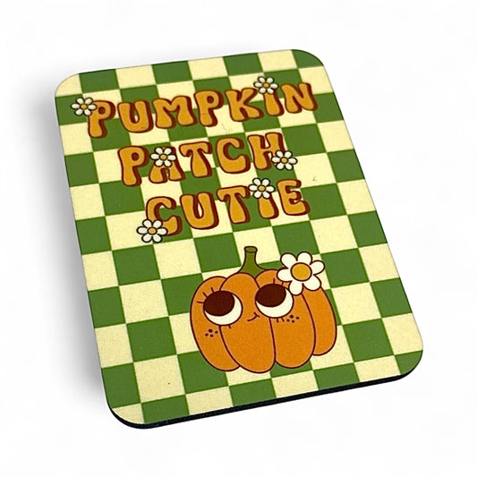 Pumpkin Patch Cutie Green Magnet