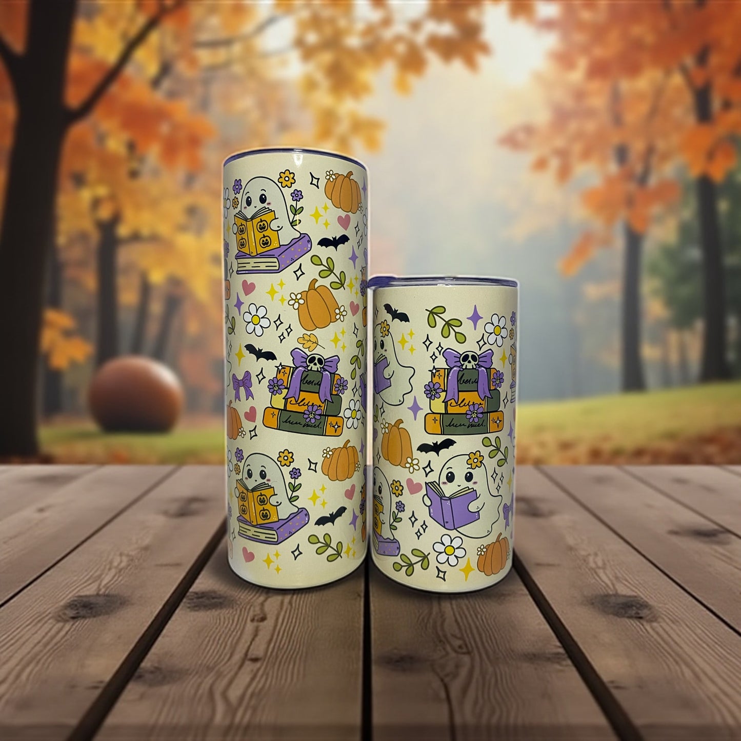 Sweet and Spooky Reader Tumbler