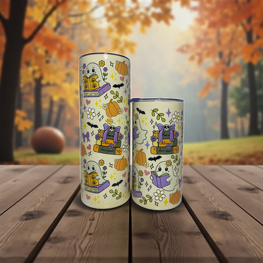 Sweet and Spooky Reader Tumbler
