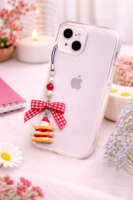 Strawberry Shortcake Phone Charm