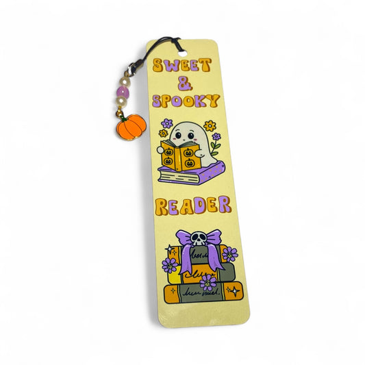 Sweet and Spooky Reader Bookmark