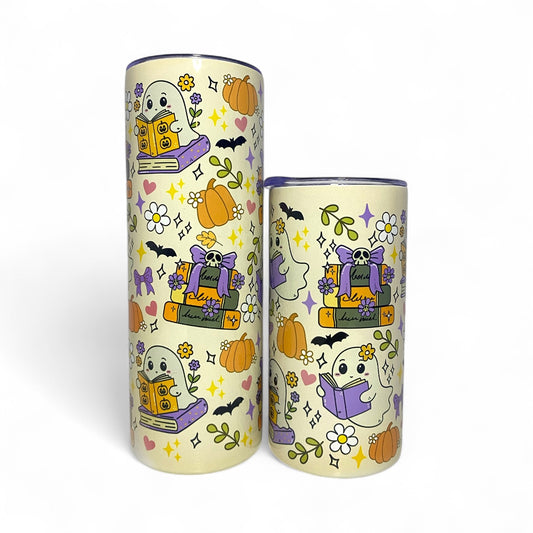 Sweet and Spooky Reader Tumbler