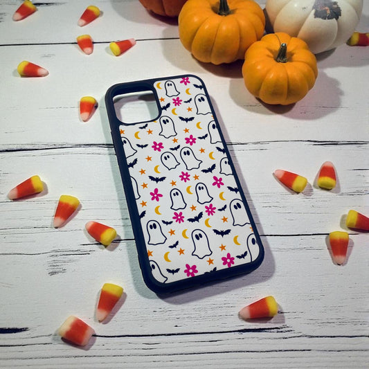 Spooky Cute Ghost Pattern Phone Case