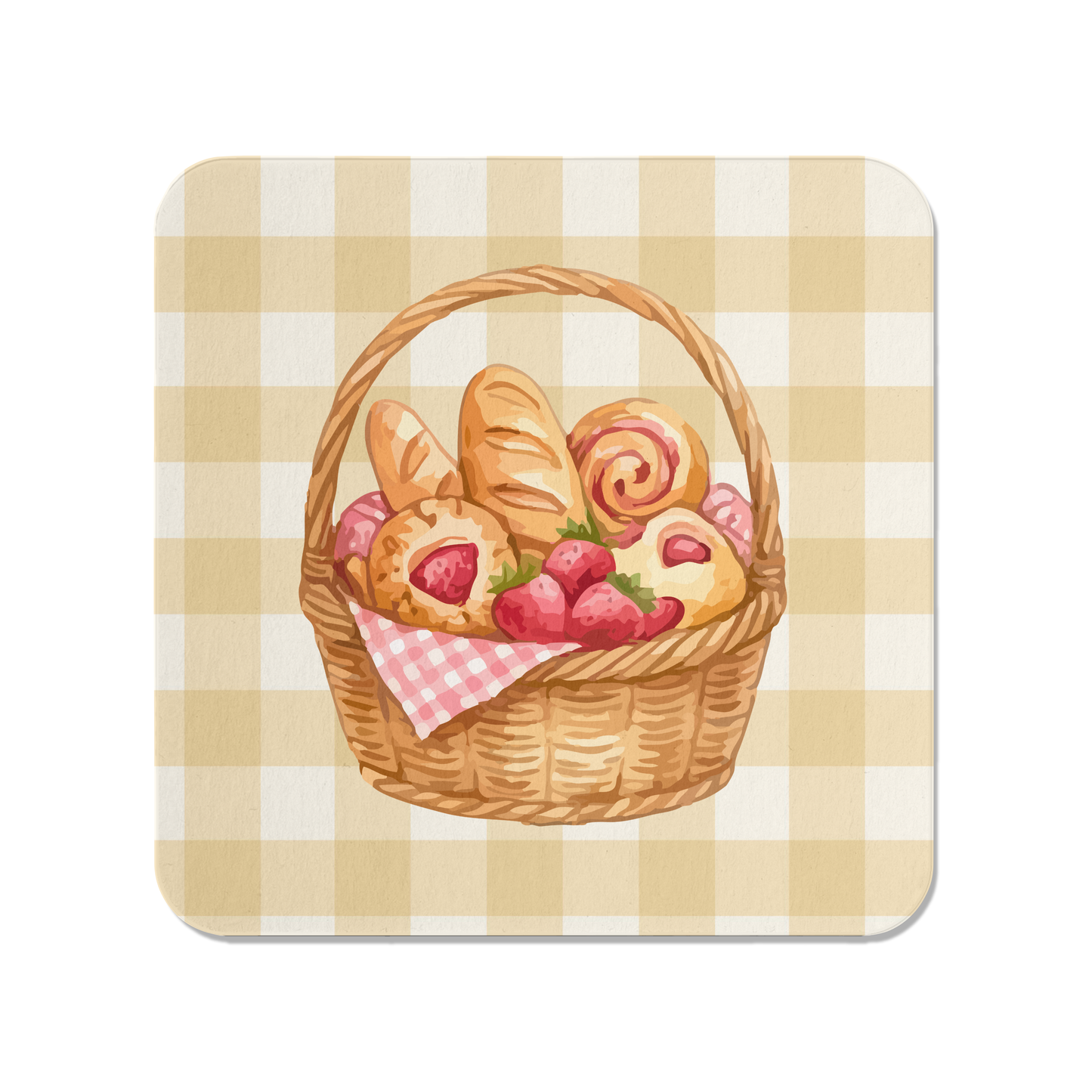 Bakery Basket Magnet