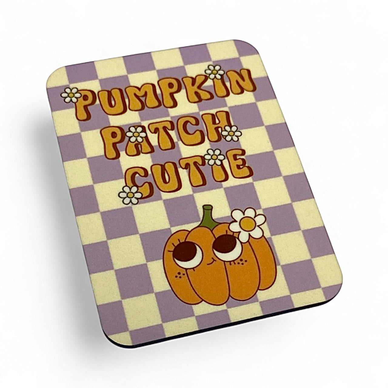 Pumpkin Patch Cutie Purple Magnet