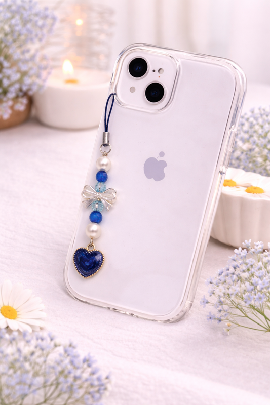 Royal Heart Phone Charm