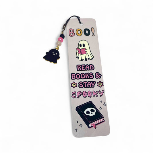Read Books & Stay Spooky Bookmark