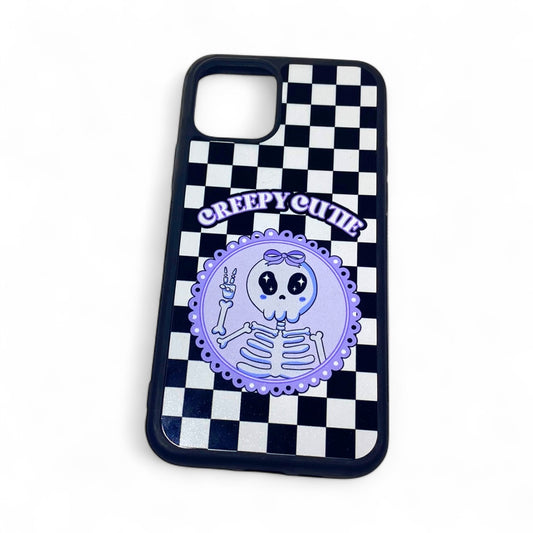 Creepy Cutie White Phone Case