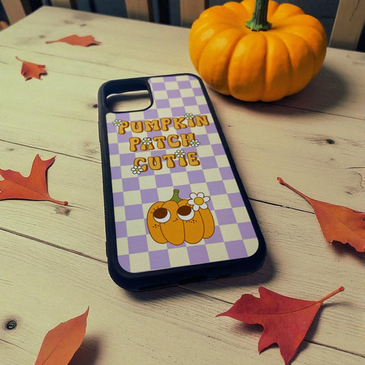 Pumpkin Patch Cutie Purple Phone Case