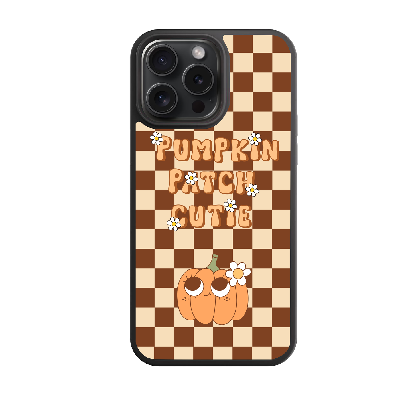 Pumpkin Patch Cutie Brown Phone Case