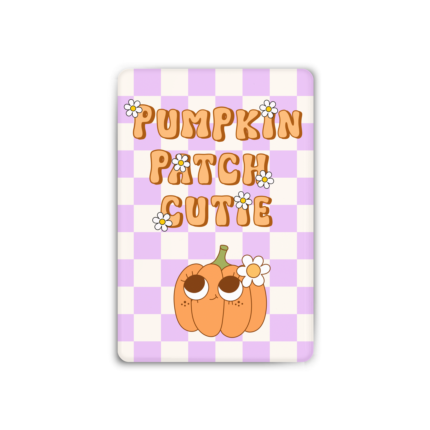 Pumpkin Patch Cutie Purple Magnet