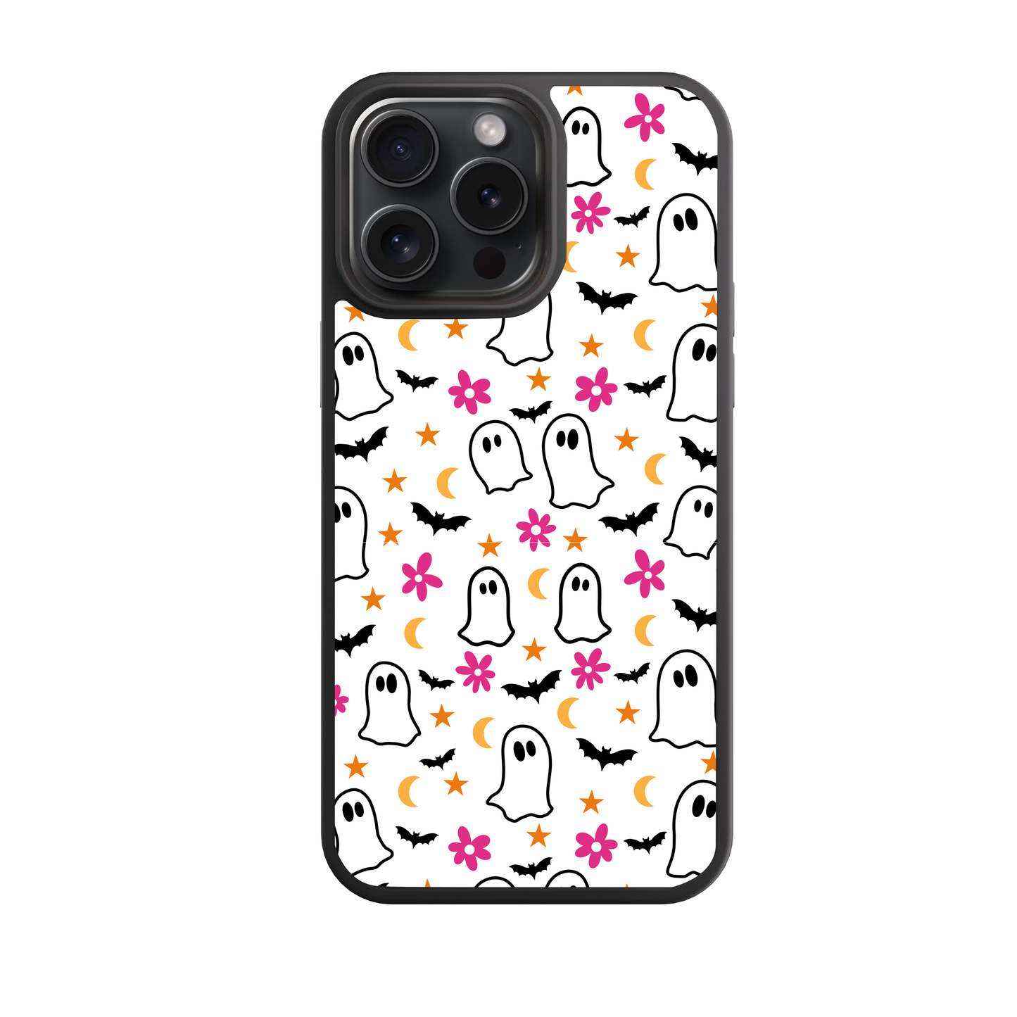 Spooky Cute Ghost Pattern Phone Case