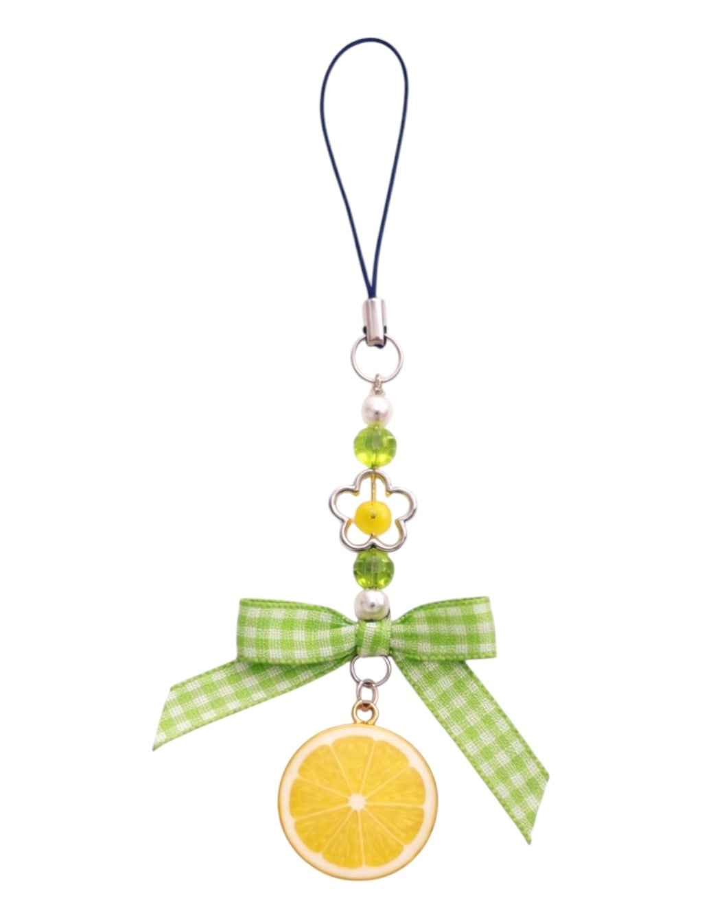 Lemon Slice Phone Charm