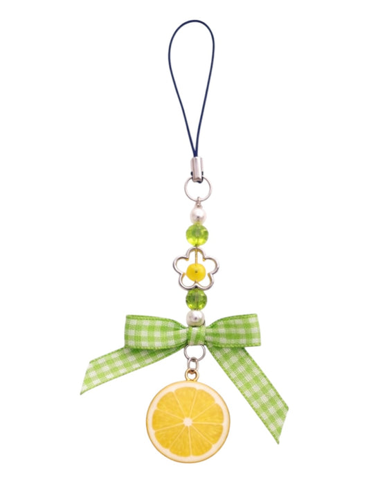 Lemon Slice Phone Charm
