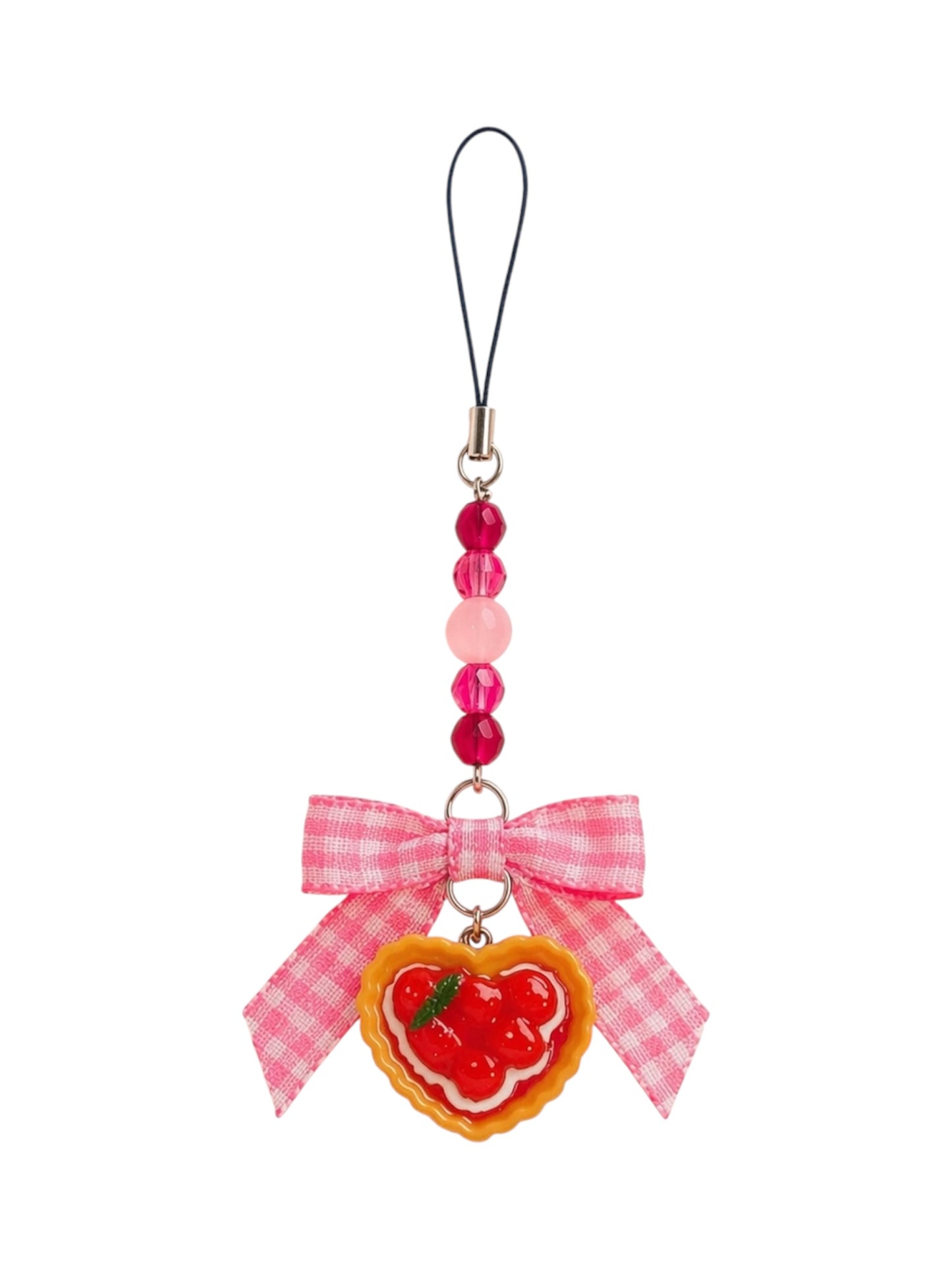 Cherry Pie Phone Charm