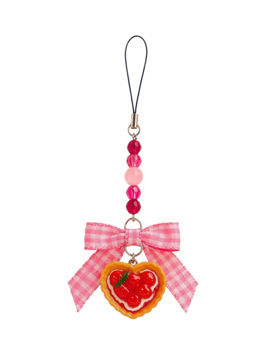 Cherry Pie Phone Charm