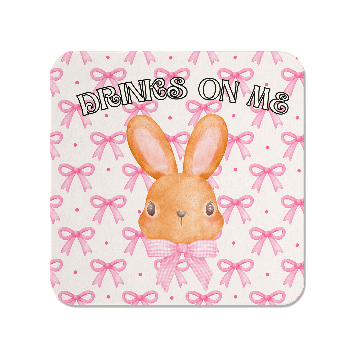 Bows & Bun Coaster Set