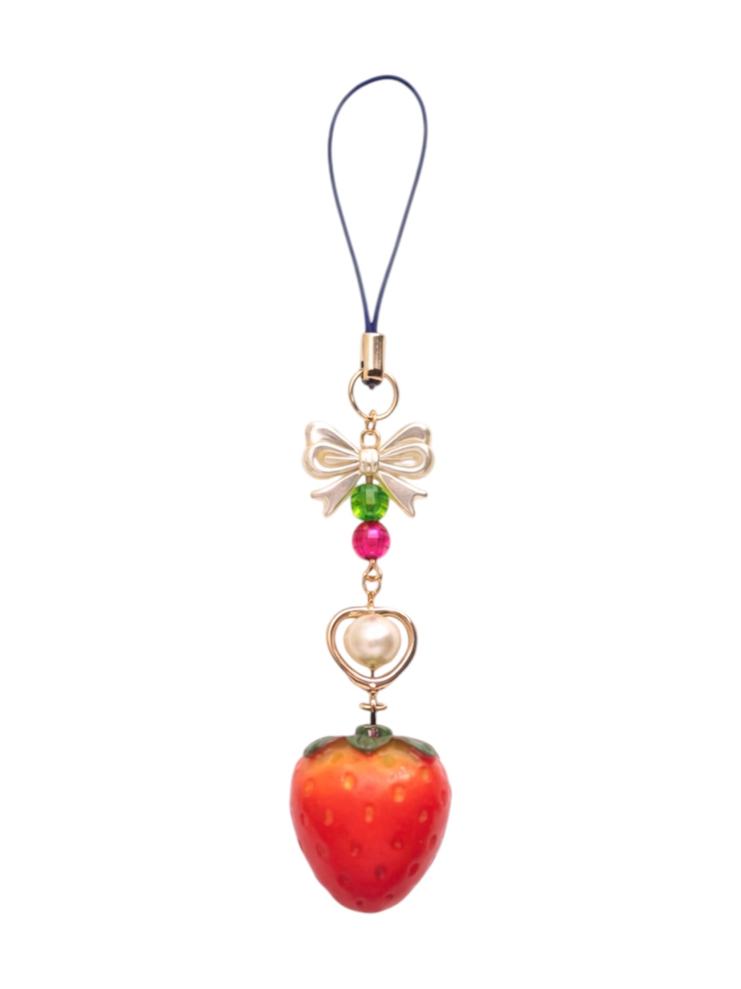 Strawberry Phone Charm