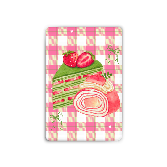 Strawberry Matcha Pink Magnet
