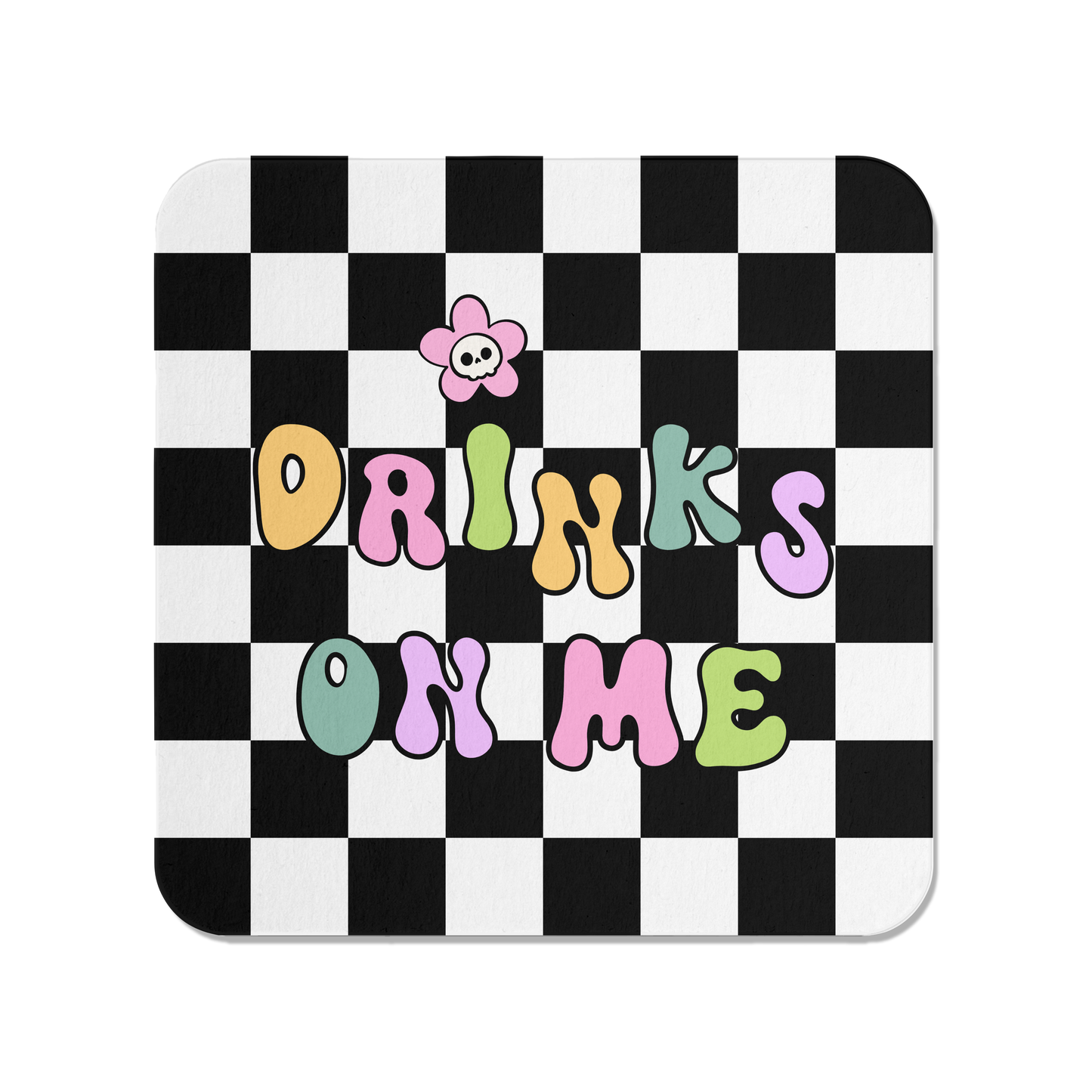 Drinks On Me Coaster Set