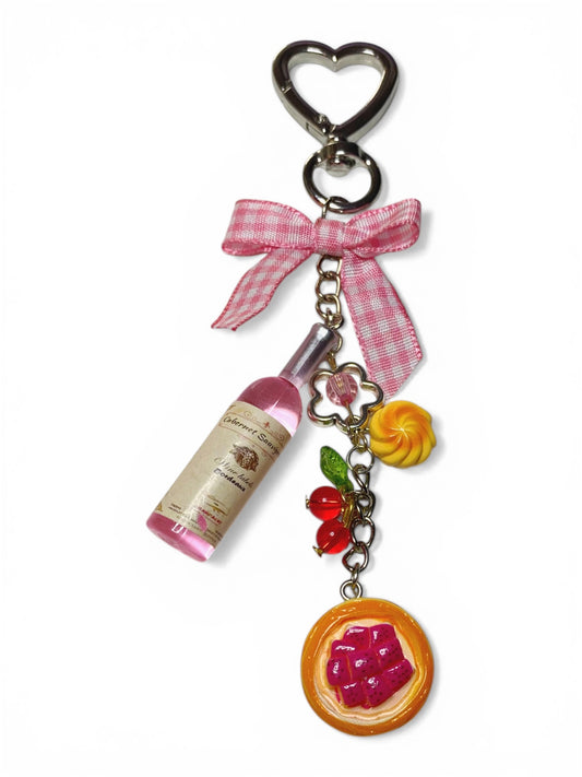 Cherry Pie Keychain