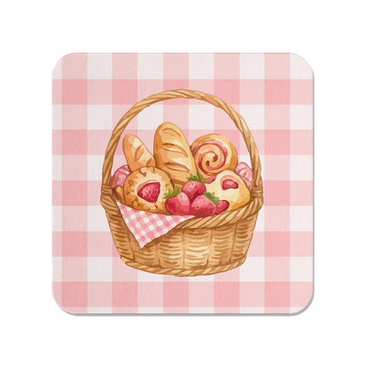 Bakery Basket Blush Magnet