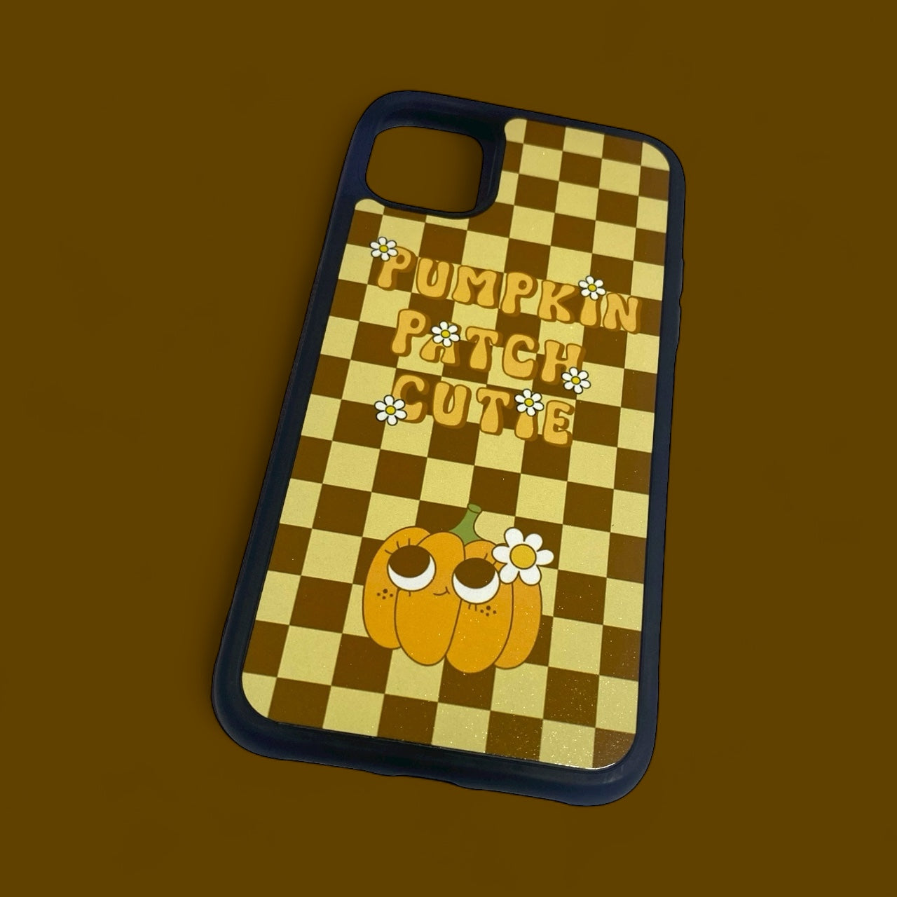 Pumpkin Patch Cutie Brown Phone Case