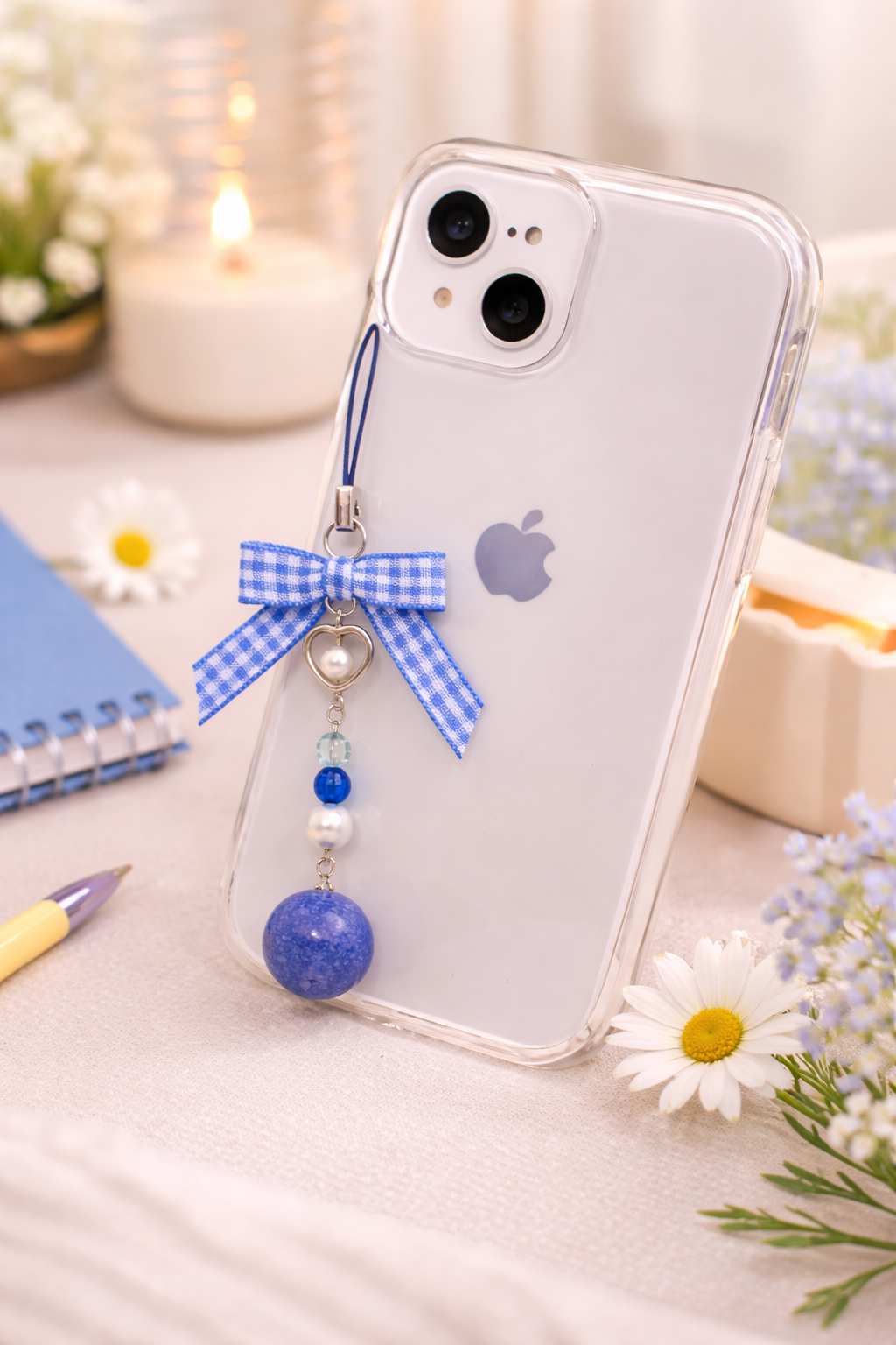 Blueberry Phone Charm