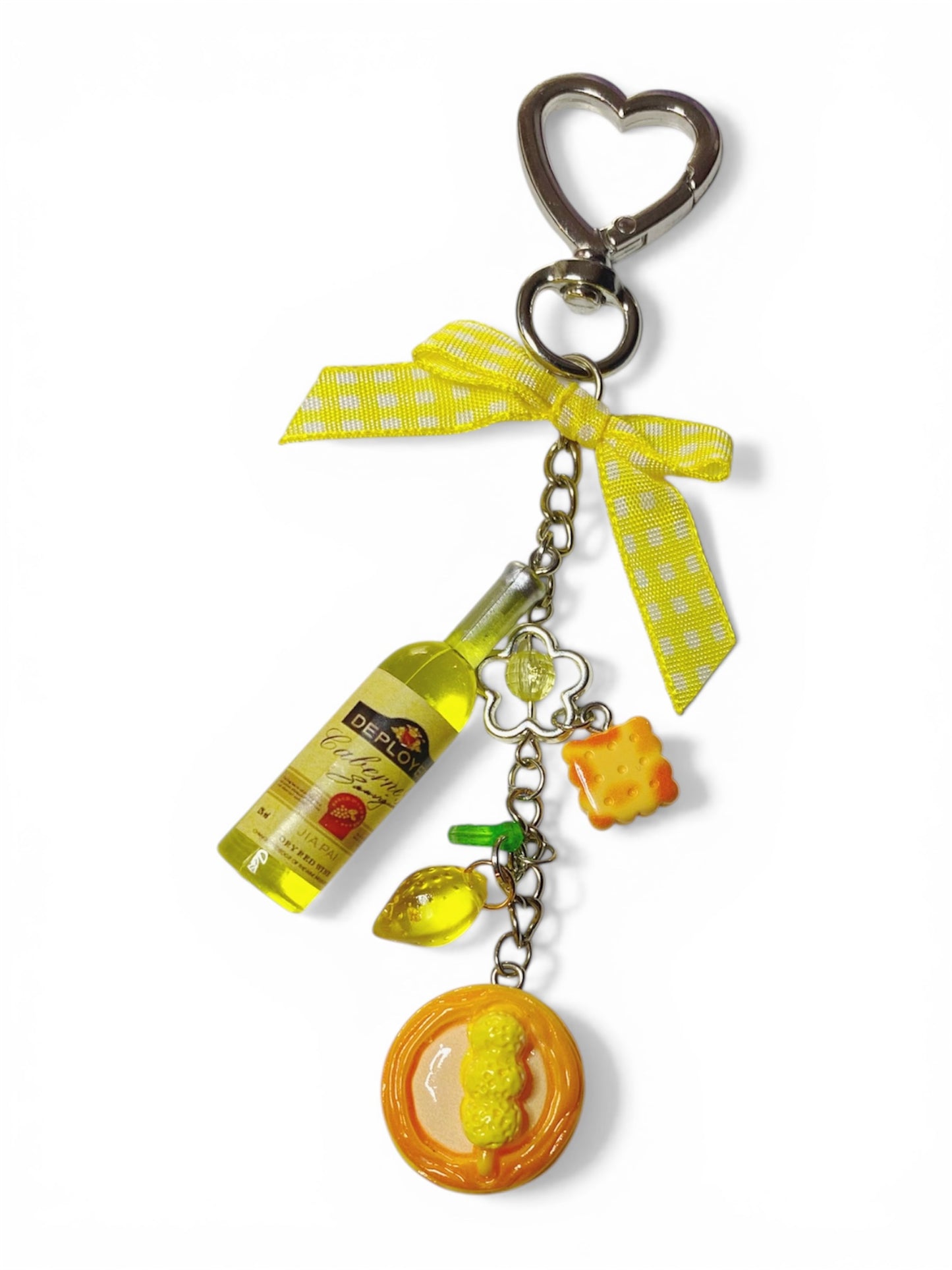 Lemon Pie Keychain