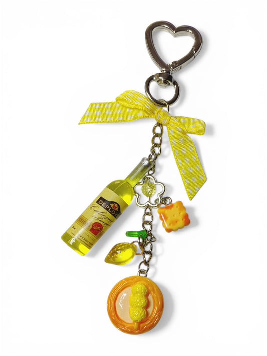 Lemon Pie Keychain