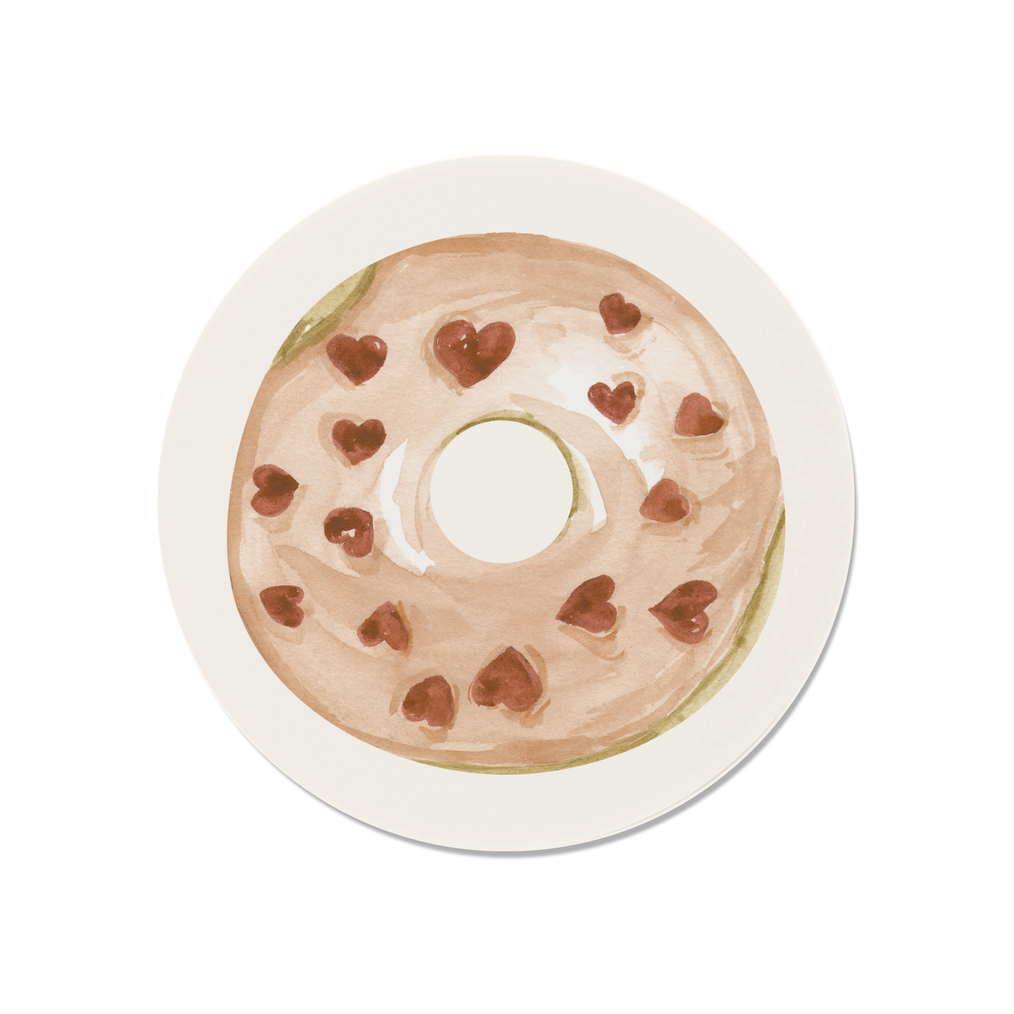 Glazed Donut Magnet Set