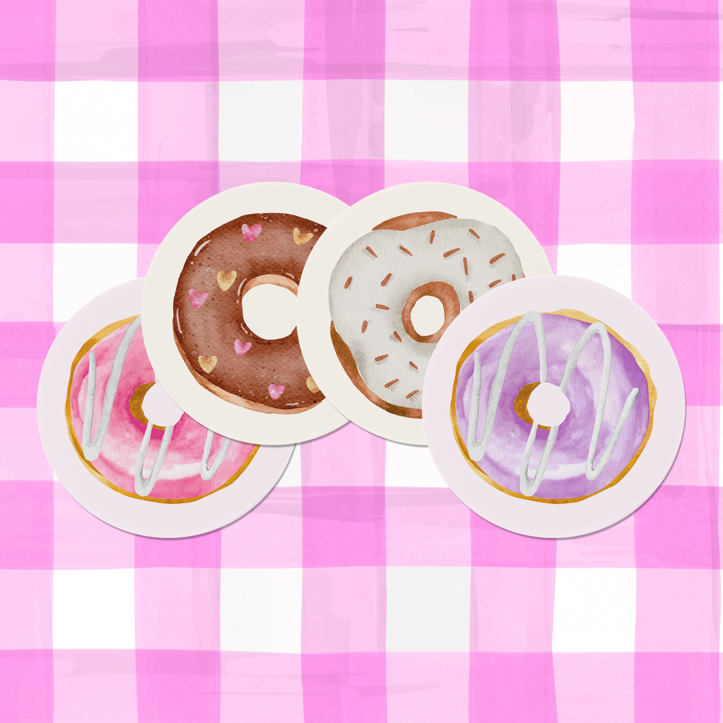 Donut Shop Magnet Set