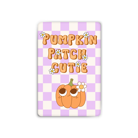 Pumpkin Patch Cutie Purple Magnet