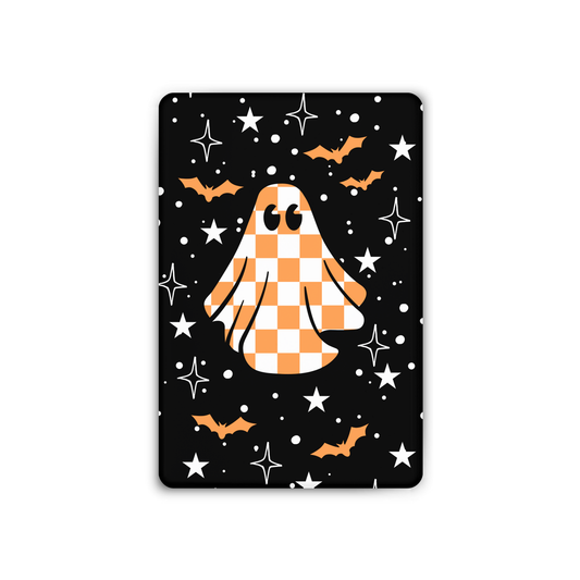 Checkered Ghost Orange Magnet